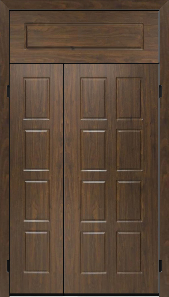 Экошпон с фрезеровкой мореная береза ZB 088-2 ОСФБВ