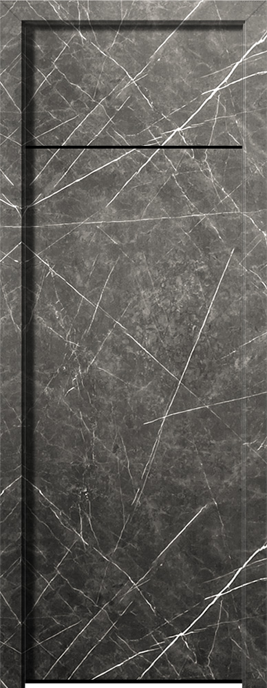 Экошпон гладкая Мрамор графит Zero p ОСФ