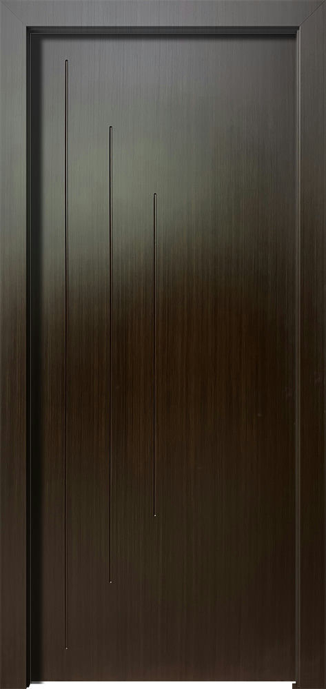 Экошпон с фрезеровкой 10.07 венге темный 5015