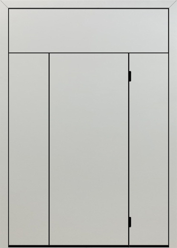 Экошпон гладкая риф белоснежный D 473-612 ДСФББ