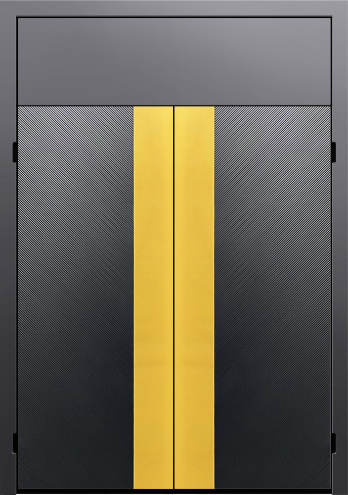 Эмаль с фрезеровкой Ral 9005 Combo 06 ДСФ